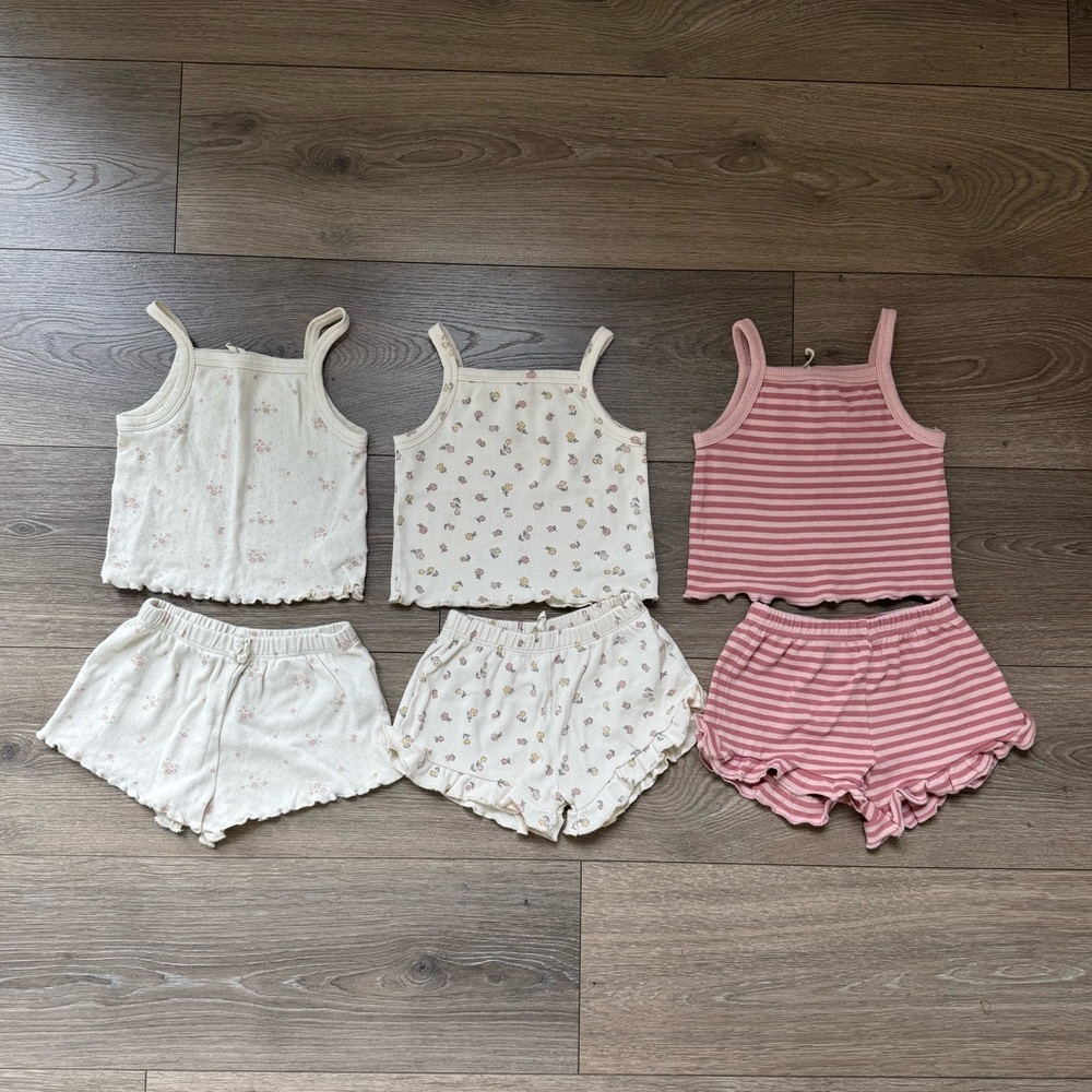Quincy Mae Baby Girl Clothing Bundle